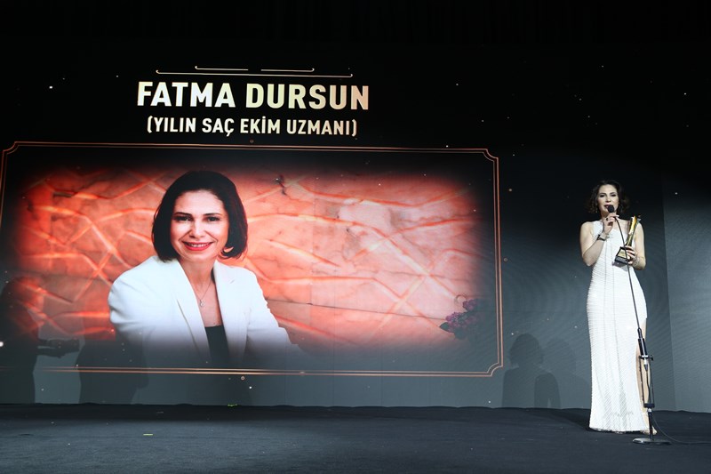 Fatma Dursun: Yln Saç Ekim Uzman Ödülünün Sahibi Oldu